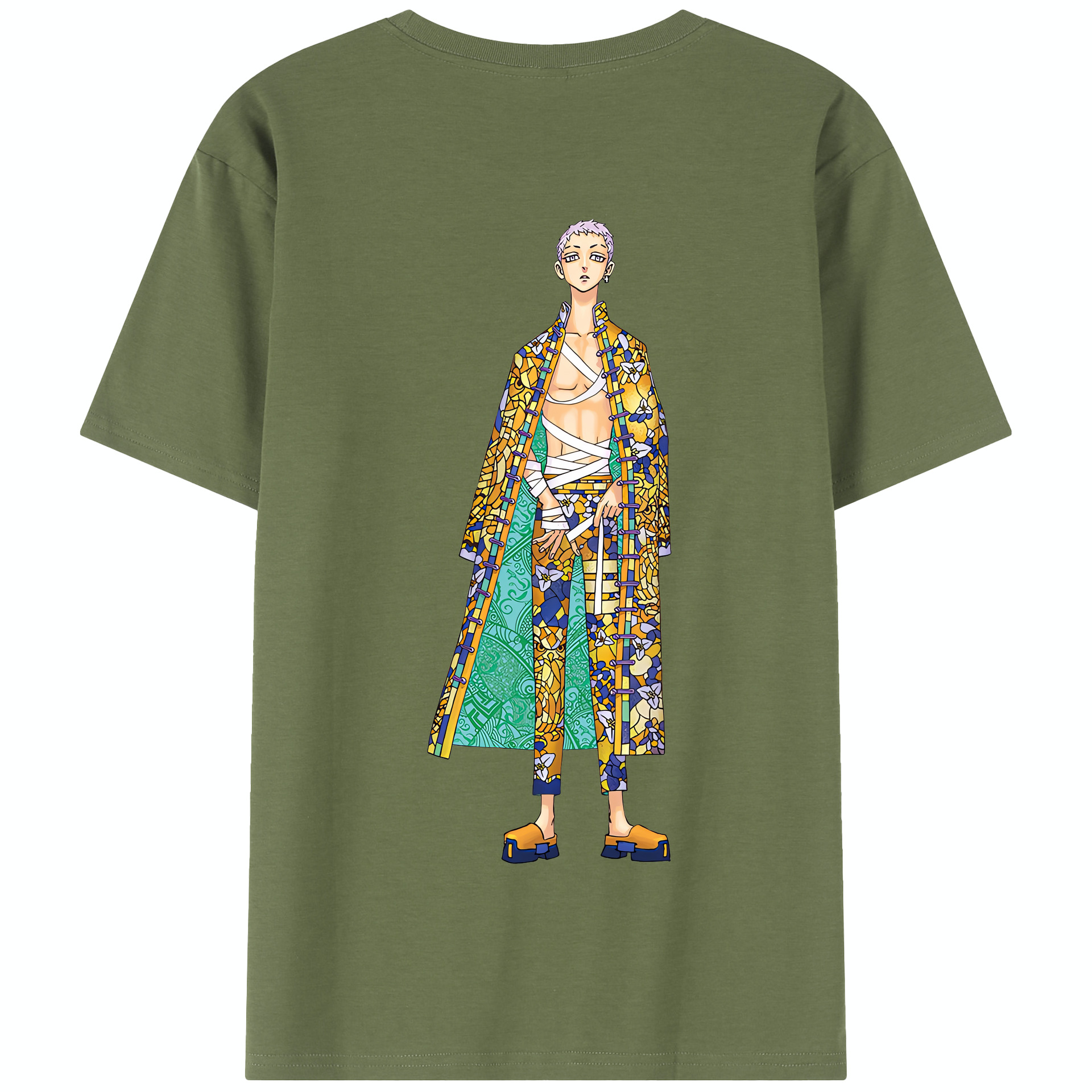 （画像用） 東京リベンジャーズ Tokyo Revengers 綿100％半袖Tシャツ（背面プリント）